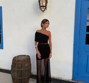 Zafira Black Dress