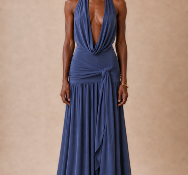 Caletea Slate Blue Dress
