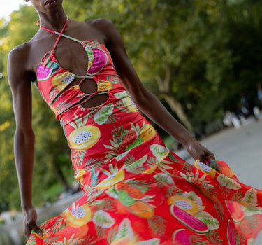 Vestido de guinea