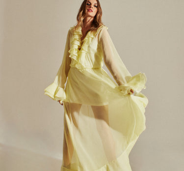 Vestido amarillo Éther