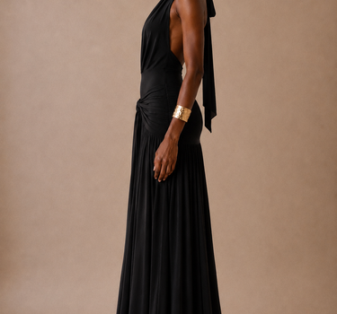 Caletea Black Dress