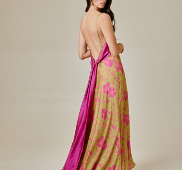 Vestido Colomba Azul/Lila