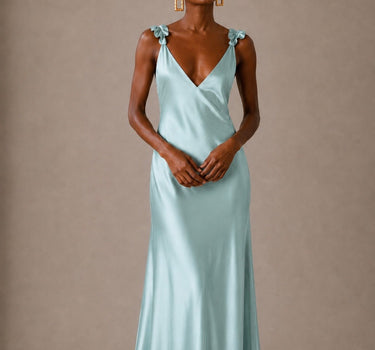 Ruffles Acqua Dress