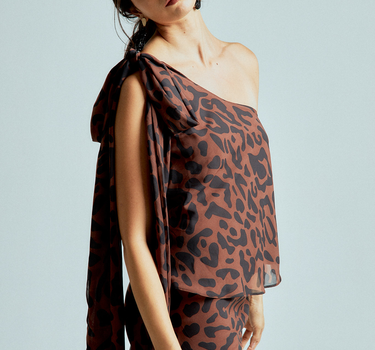 Conjunto Animal Rojo/Fucsia