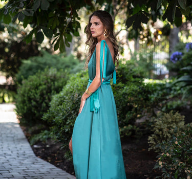 Aurora Teal Dress