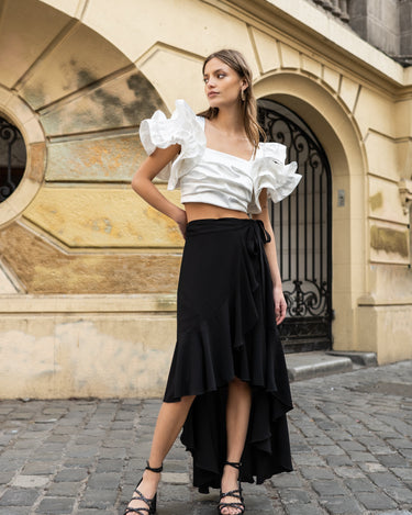 falda larga