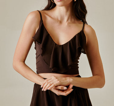 Top Riviera negro