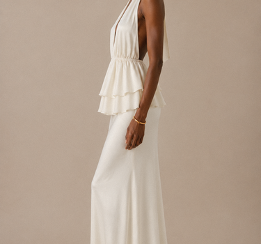Clara White Dress