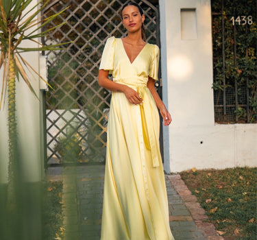 Vestido amarillo Mila