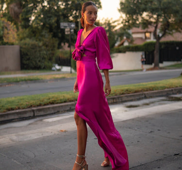 Vestido fucsia de Cali
