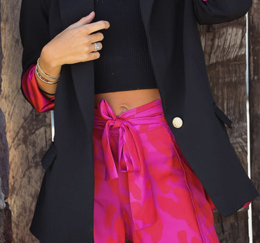 Red/ Fuchsia Blazer