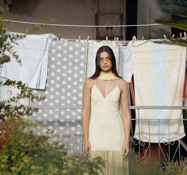 Serena Butter Yellow Dress