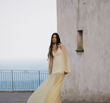 Serena Butter Yellow Dress