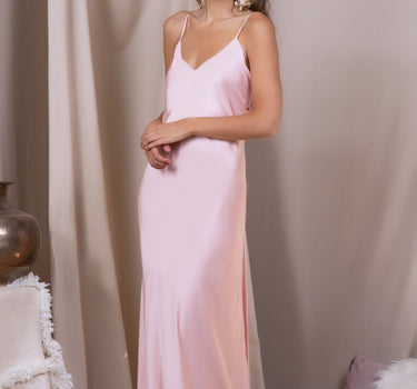 Vestido Colomba Oro Rosa
