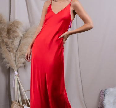 Colomba Red/Orchid Dress